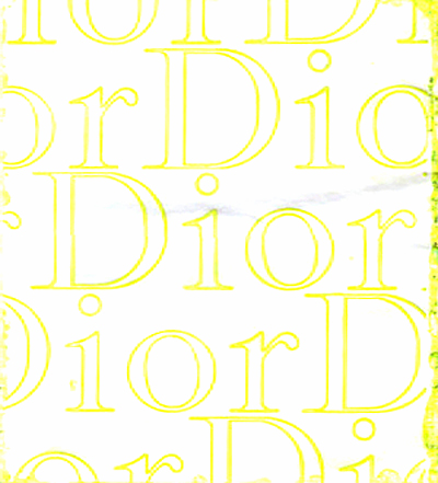 Anielka Hampson Print Dior Pop Yellow